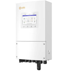 Гібридний інвертор SOLIS S6-EH1P8K-L-PLUS, однофазний, 8кВт (2/4 MPPT 90 - 435V, струм заряду акб 190A, DC 40-60V) 23.5 кг,335×560×253