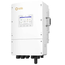 Гібридний інвертор SOLIS S6-EH3P15K02-NV-YD-L, трифазний, 15кВт (2/4 MPPT 200 - 850V, струм заряду акб 290A, DC 40-60V ) 42 кг,430×60