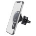 Автотримач HOCO СА85+ Wireless Charging 15W, кріплення на решітку, магніт, Black, Box